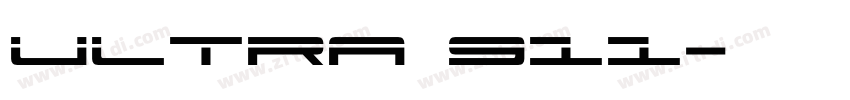 Ultra 911字体转换